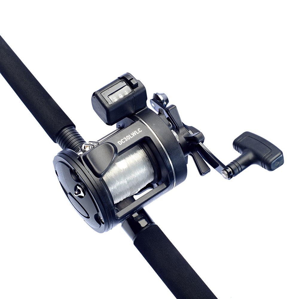 Daiwa Sensor 30LWLC / 213 cm trollingset med linräknare