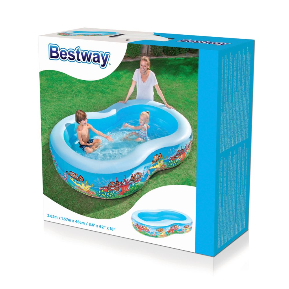 Bestway uima-allas 262 x 157 x 46 cm
