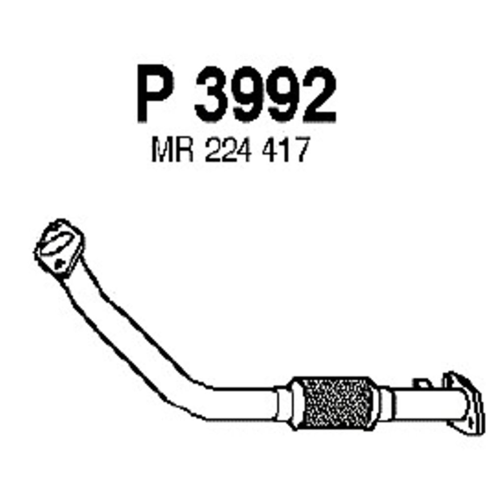 Avgasrör 14-3940