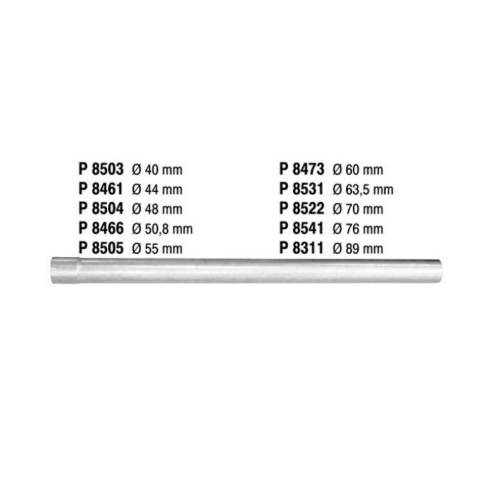 2-1/2" toru 1 m ø63 mm
