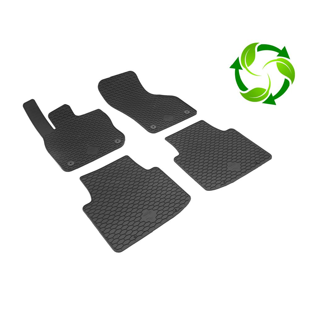 Gummimattsats Skoda Superb TDI 24–, VW Passat (B9) TDI 24–