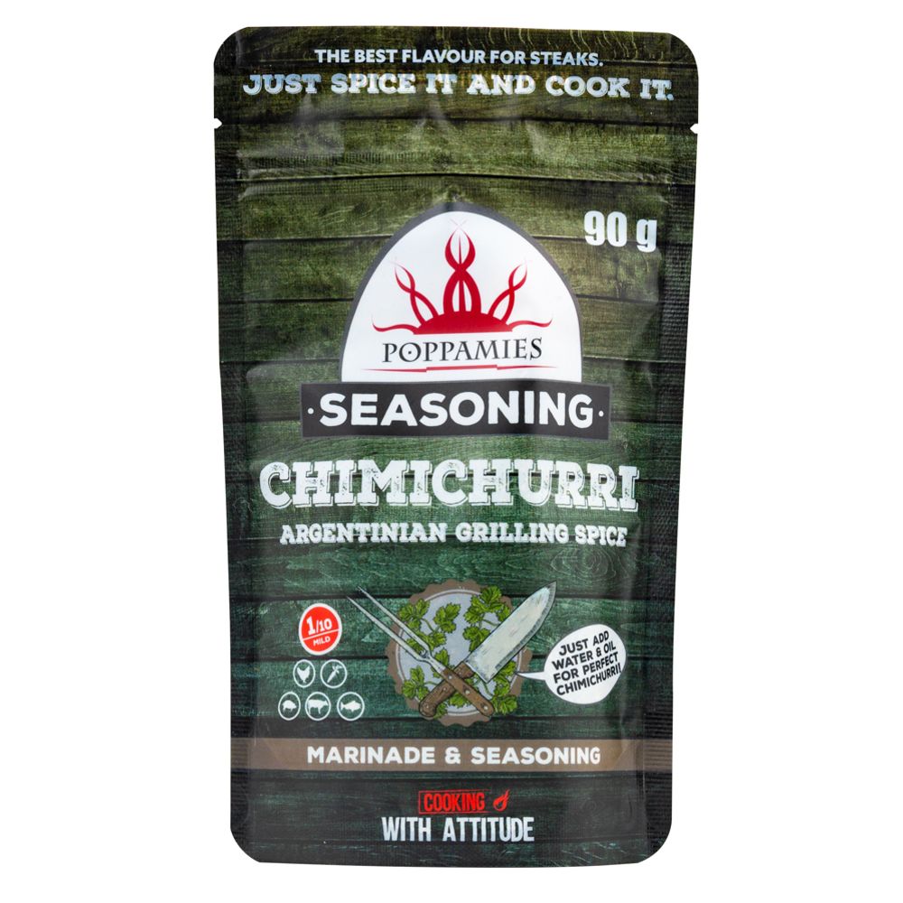 Poppamies Seasoning Chimichurri maitseainesegu, 90 g