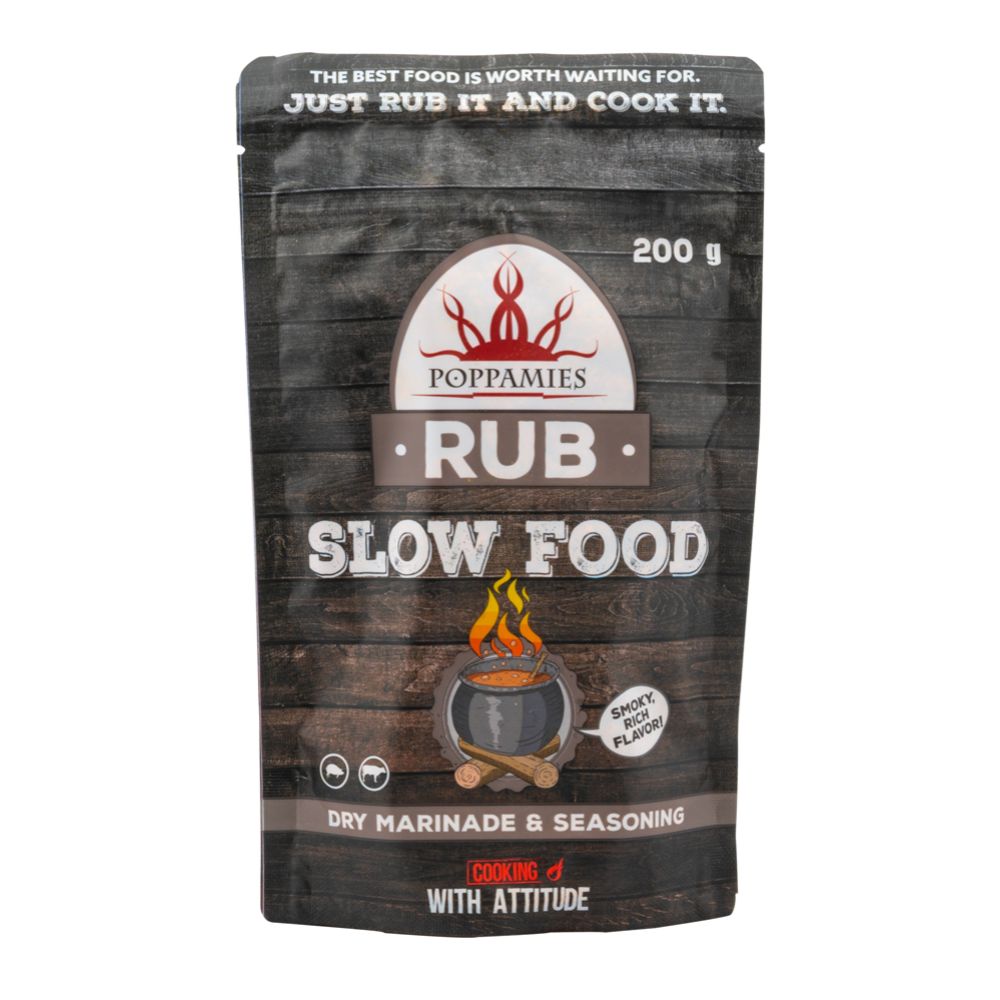 Poppamies Rub Slow food mausteseos 200 g