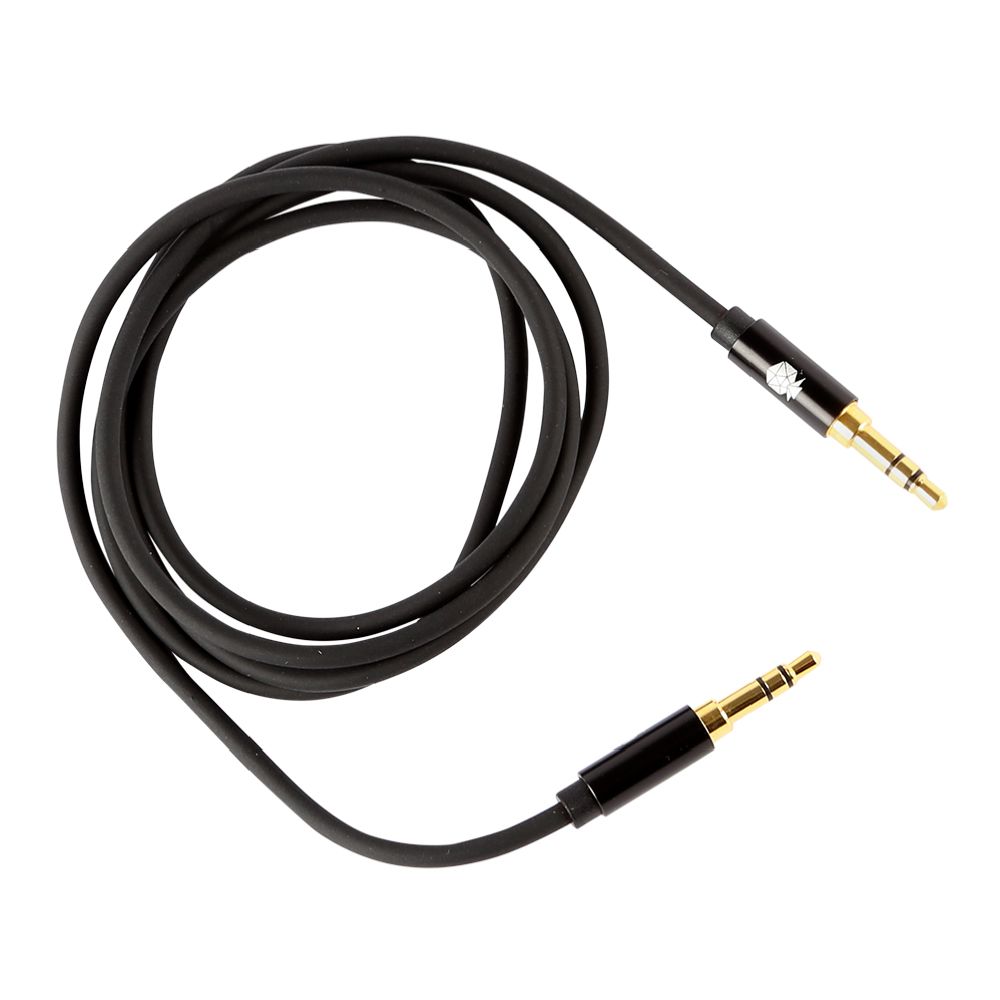 Cloudberry 3,5 mm audiokaabel 1 m, must