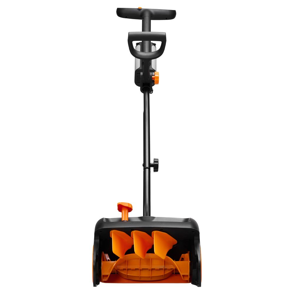 Fiskars batteridriven snöslunga utan batteri