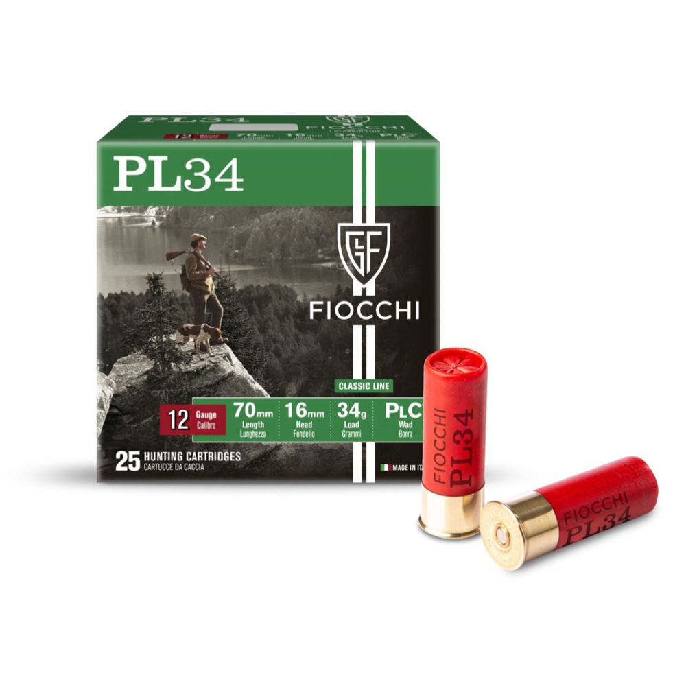 Fiocchi PL34 12/70 34g #9, 25 st.