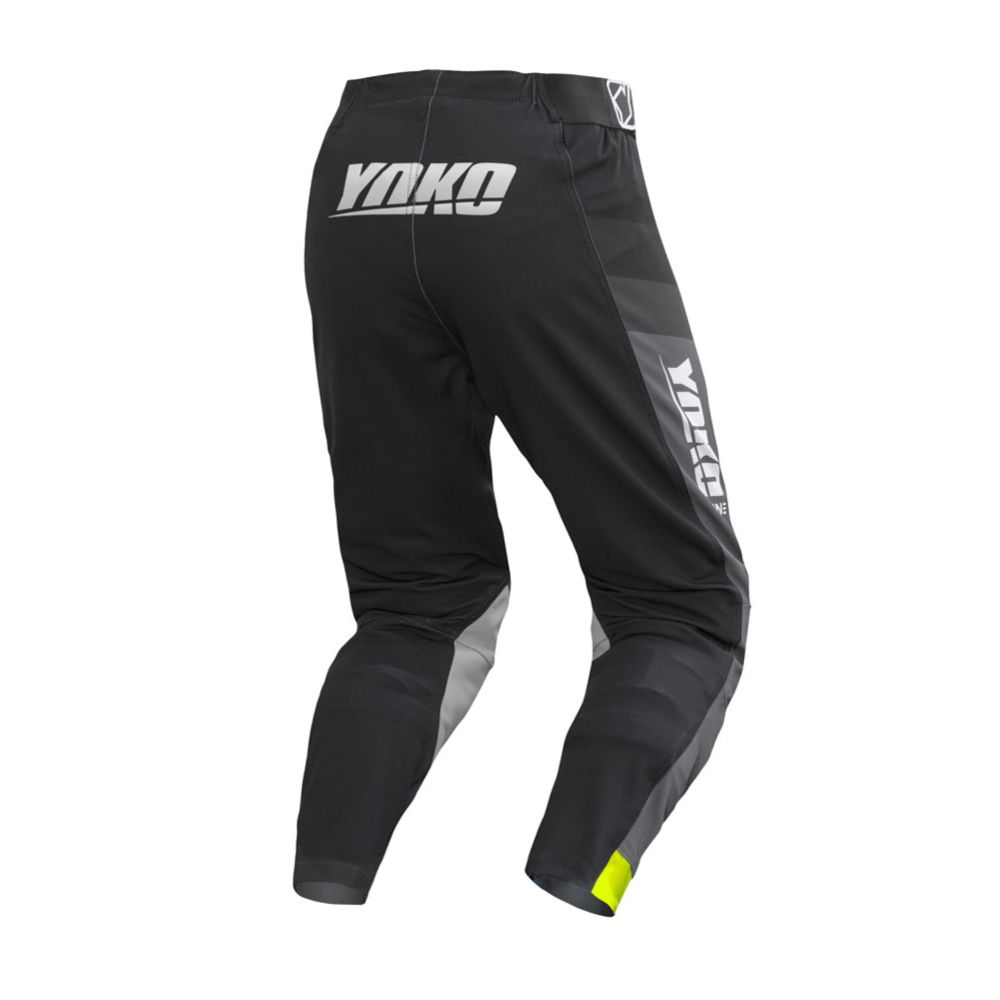 Yoko One ajohousut musta/harmaa 38