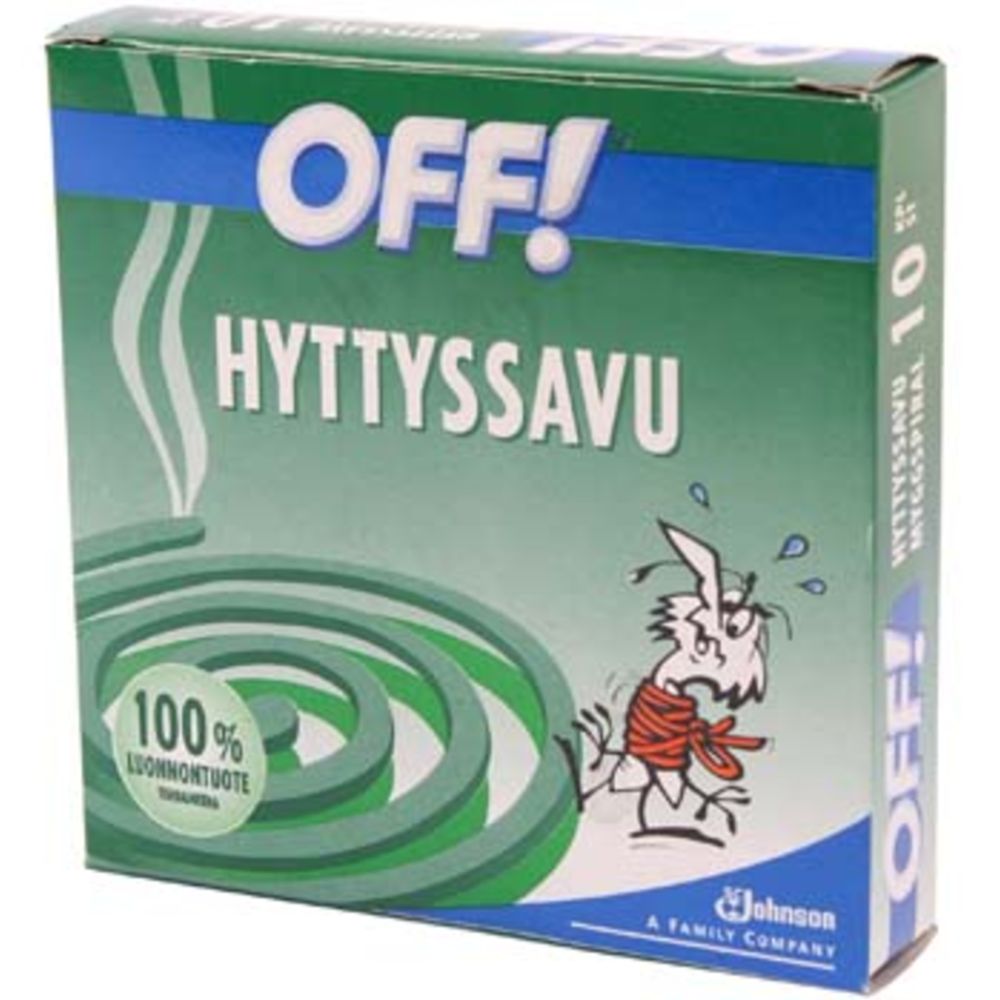 OFF hyttyssavu 10 kpl