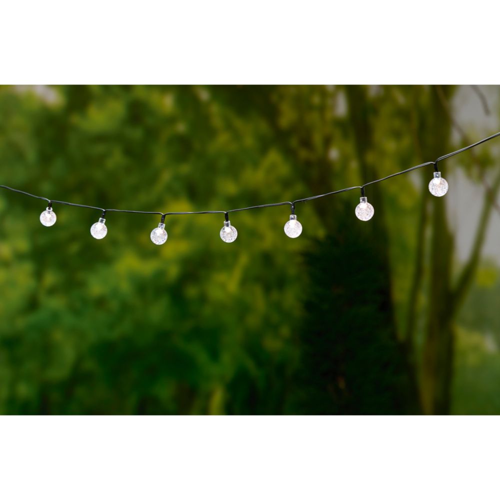 Grundig 50 LED solcellsljusslinga 6,9 m