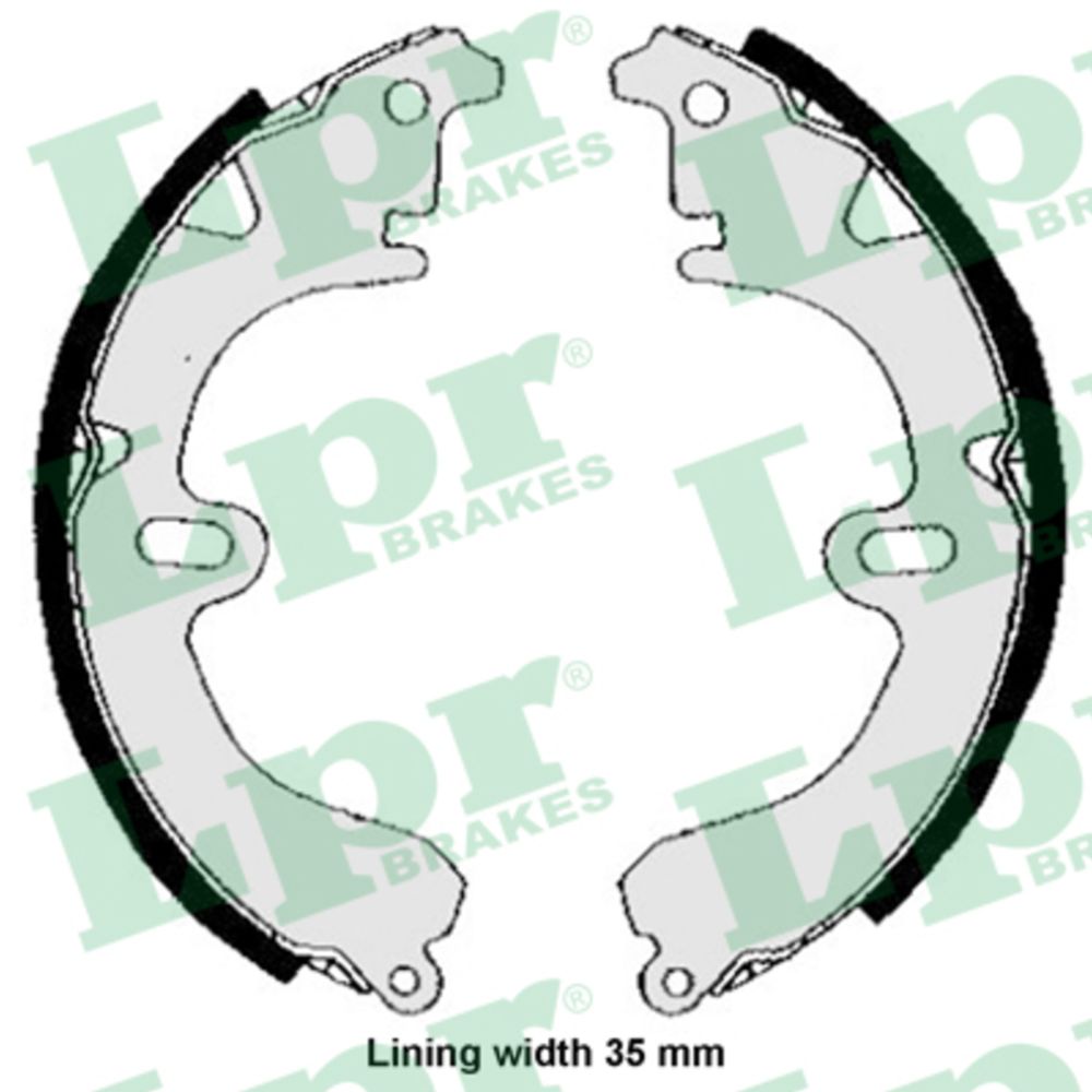 Bromsbackar, sats 22-3027