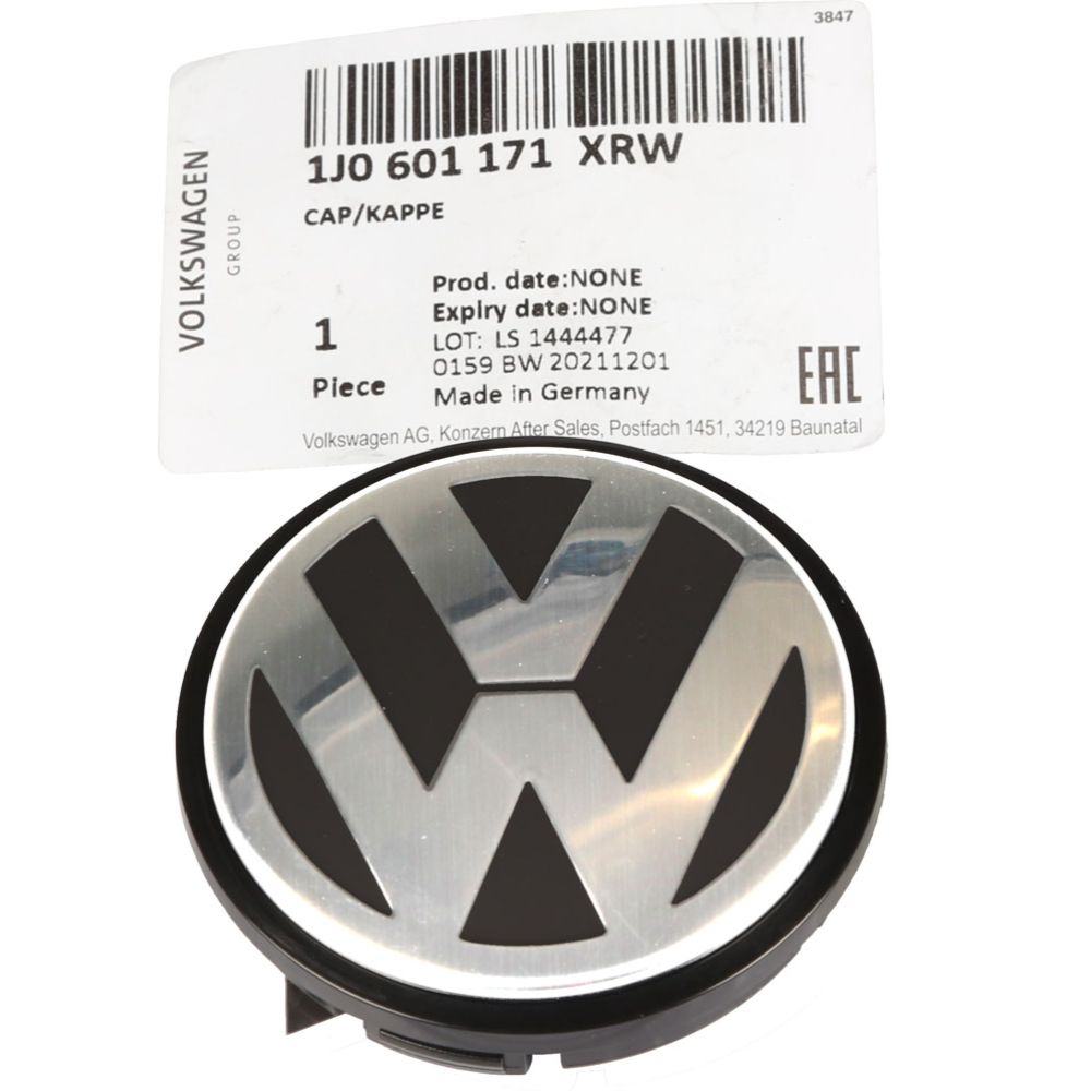 Veljekapsel ø56mm VW must/kroom originaal
