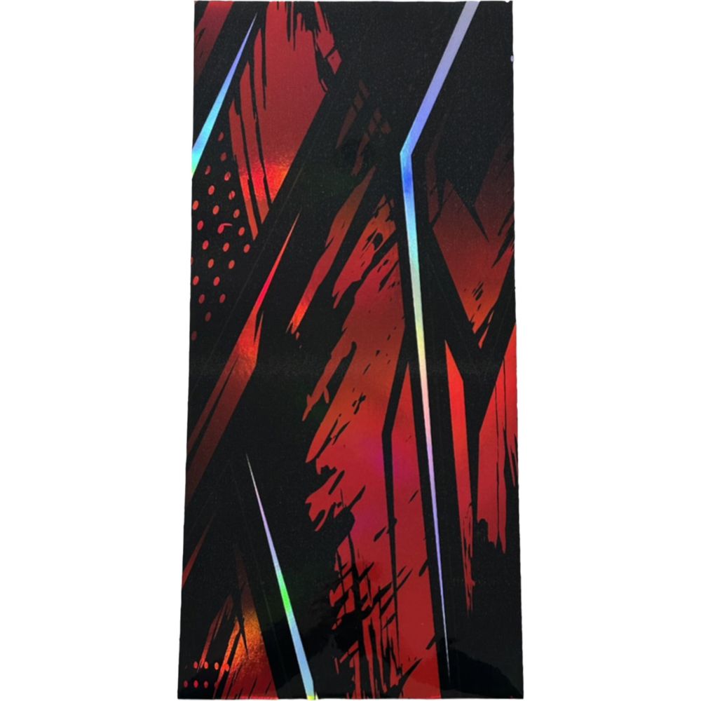 Stunt Freaks Team Graphic Tape Fenix Red Chrome dekal