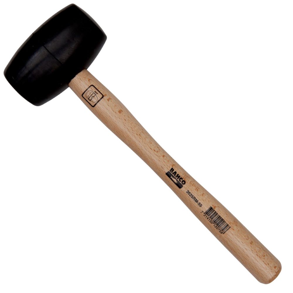 Bahco 3625RM-65 kummihaamer 65 mm 440 g