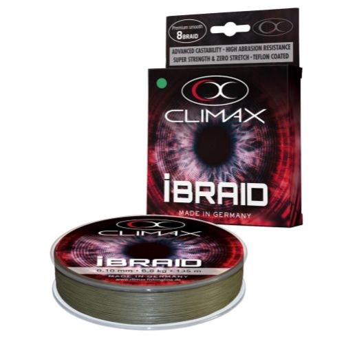 Climax iBraid kuitusiima 135 m väri Olive Green