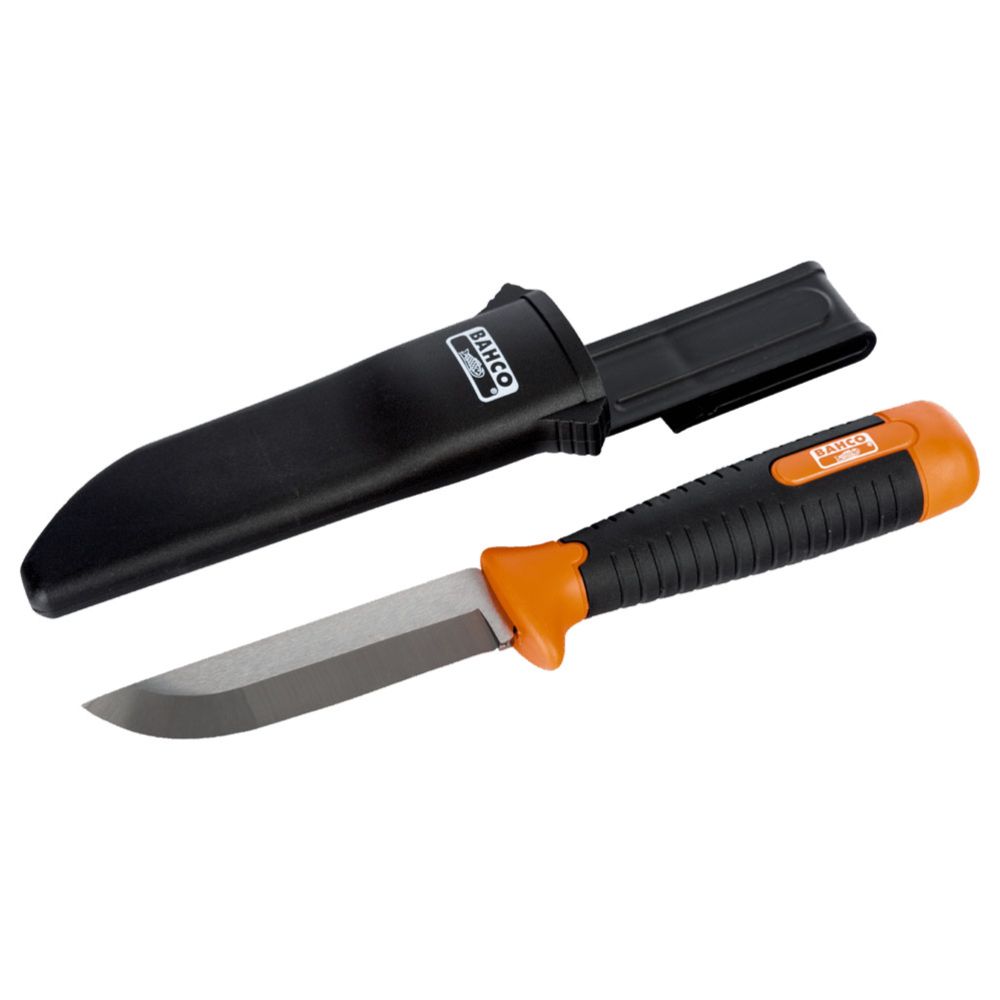 Bahco 2449 grovkniv med gummerat handtag