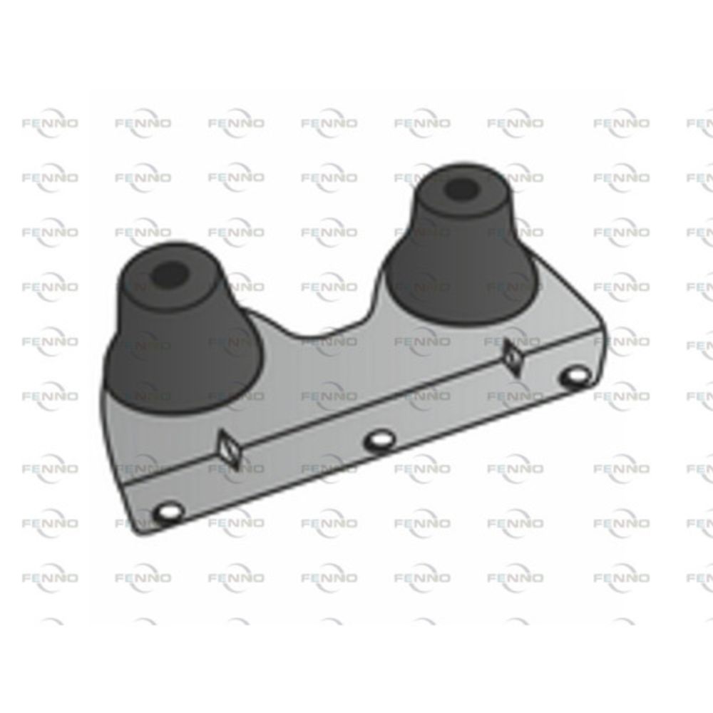 Pakoputkiston kumipalkki 14-50157