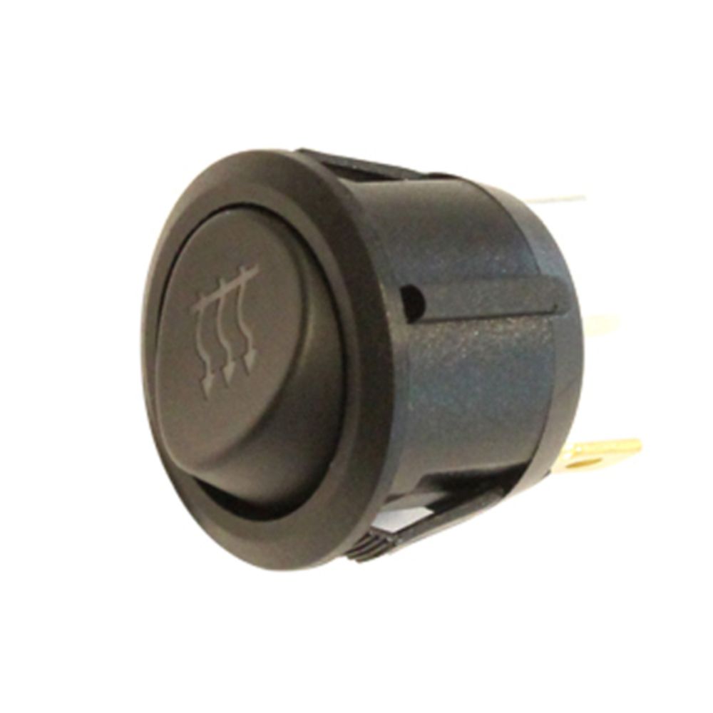 Keinukatkaisin 20mm lämmittimelle, punainen led