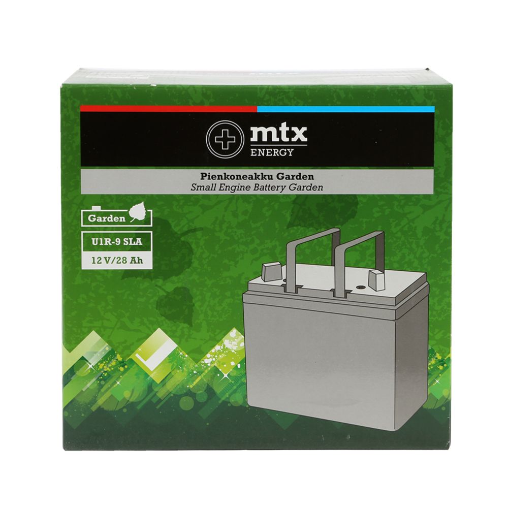 MTX Energy Garden-batteri 12 V 28 Ah UR1-9 SLA