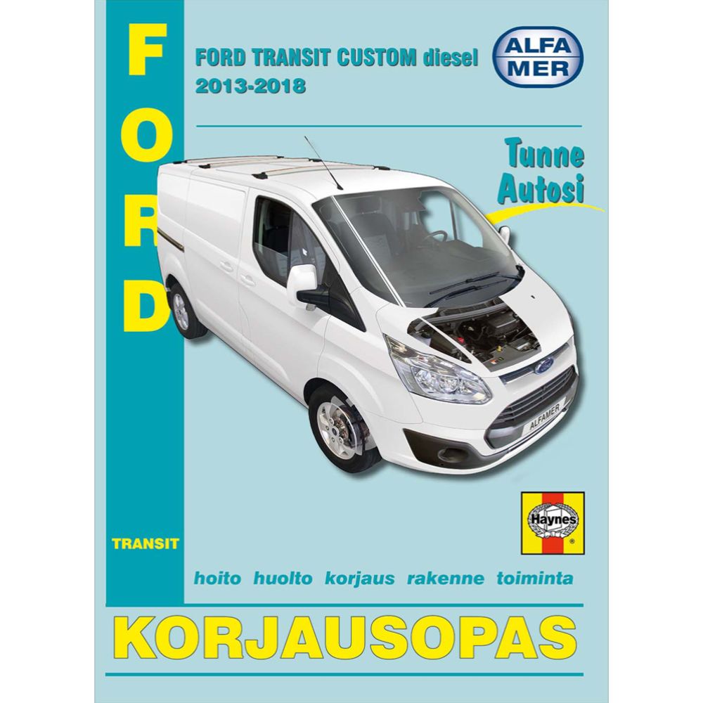 Korjausopas Ford Transit Custom diesel 2013-2018