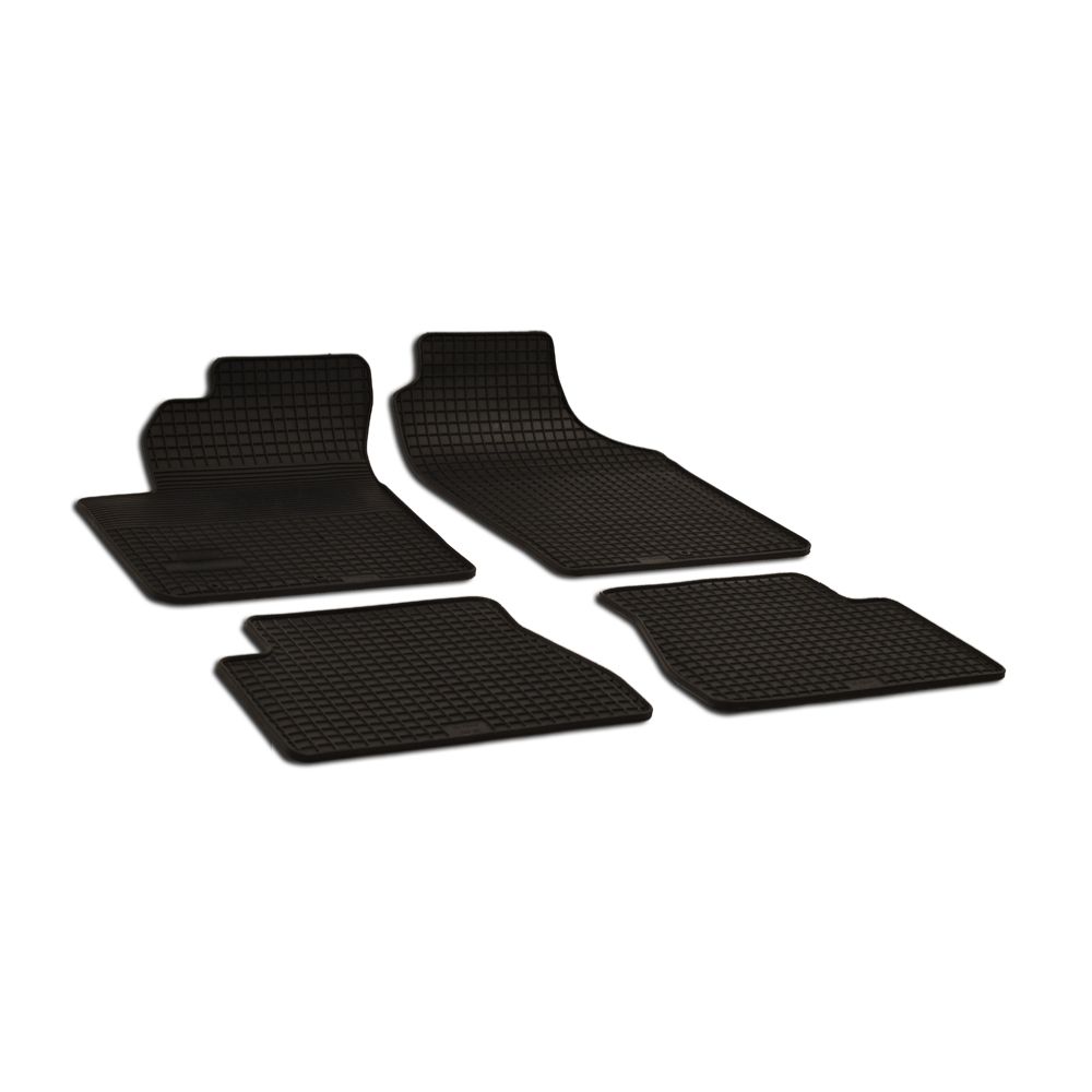 Gummimattsats Kia Picanto 2004-2009, 2009-2011 gummi svart