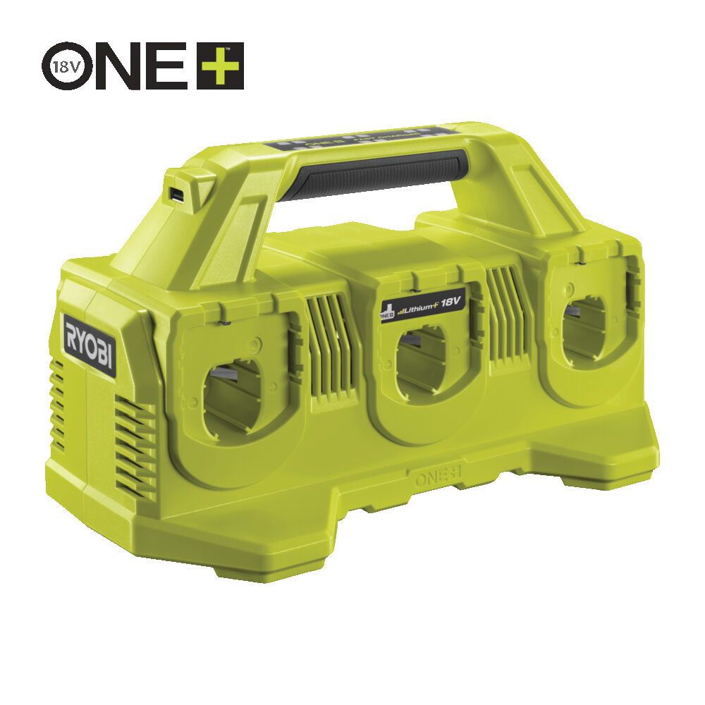 Ryobi ONE+ 6 pordiga laadija, RC18640
