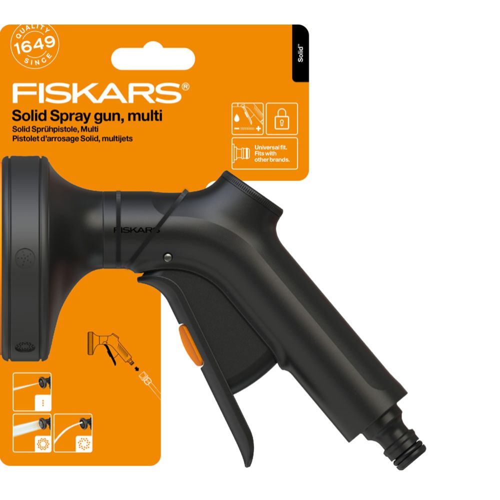 Fiskars Solid strålpistol multi