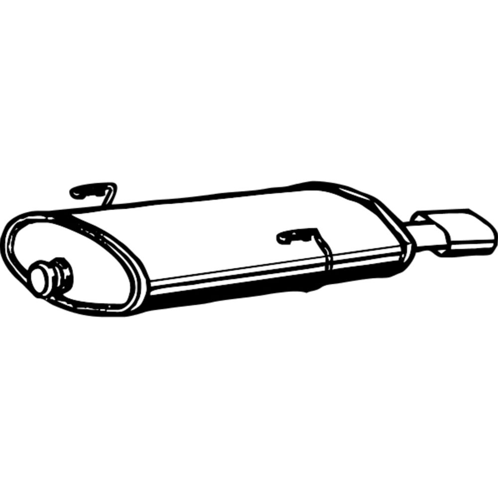 Takaäänenvaimentaja 14-4741