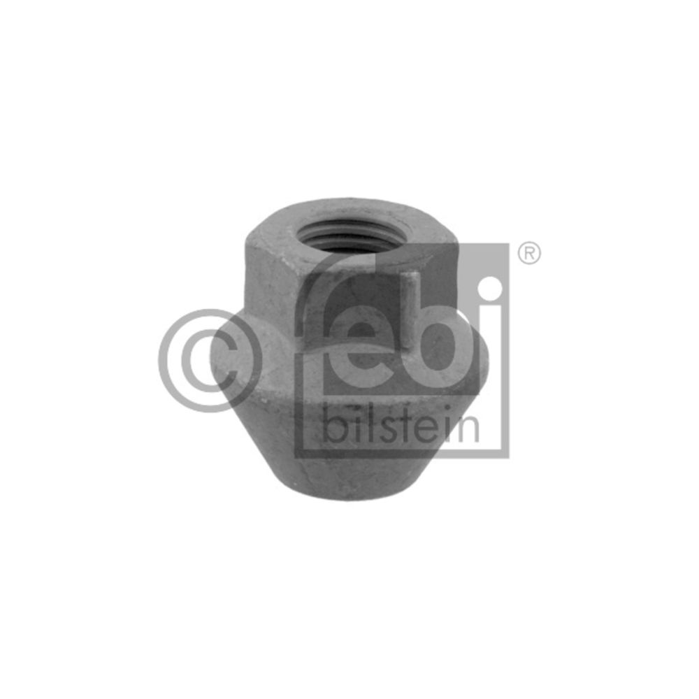 Hjulmutter Ford/lättmetallfälg (M12 x 1,5/SW19/H26,5/ rak kon/öppen)