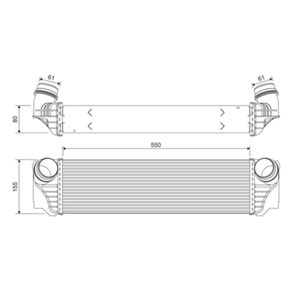 Kompressoriõhu radiaator 30-05363