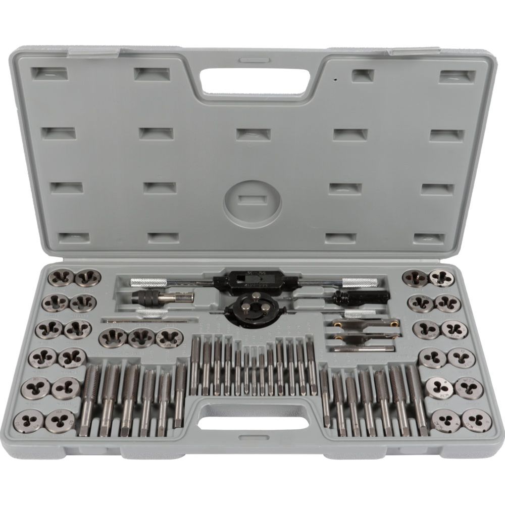 MTX Tools Basic gängverktygssats mm och tumstorlekar 60 delar