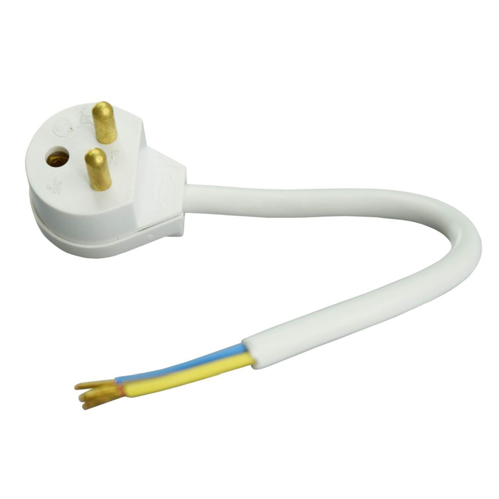 Jordad lamppropp med kabel, 15 cm