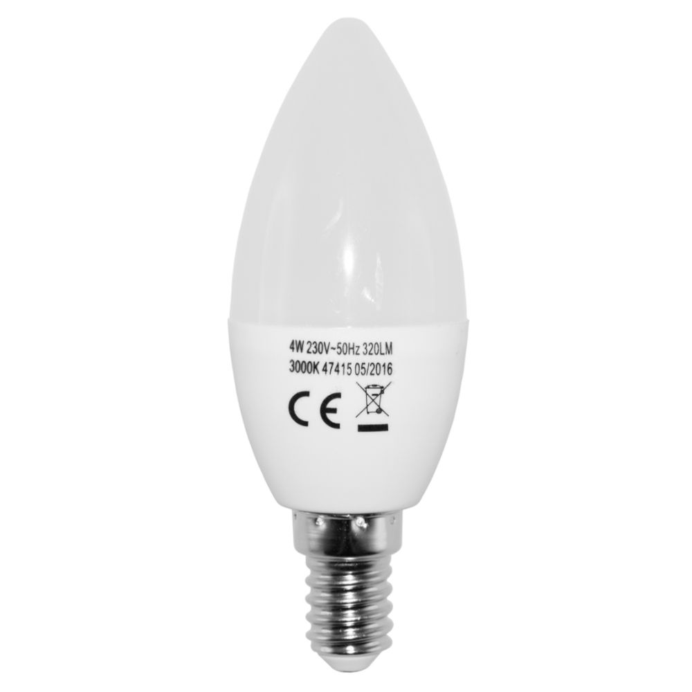LED kynttilälamppu E14 4W 3000K 320 lm