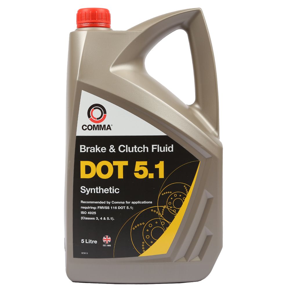 Comma DOT 5.1 pidurivedelik 5 l