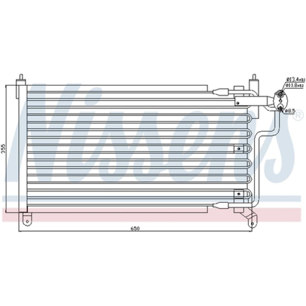 Kliimaseadme kondensaator 30-00289