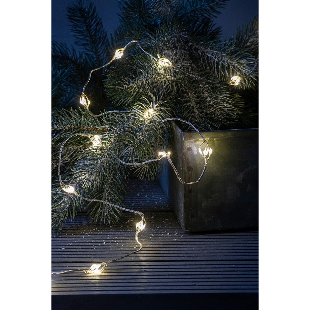 Airam Roll LED-ljusslinga varmvit IP44