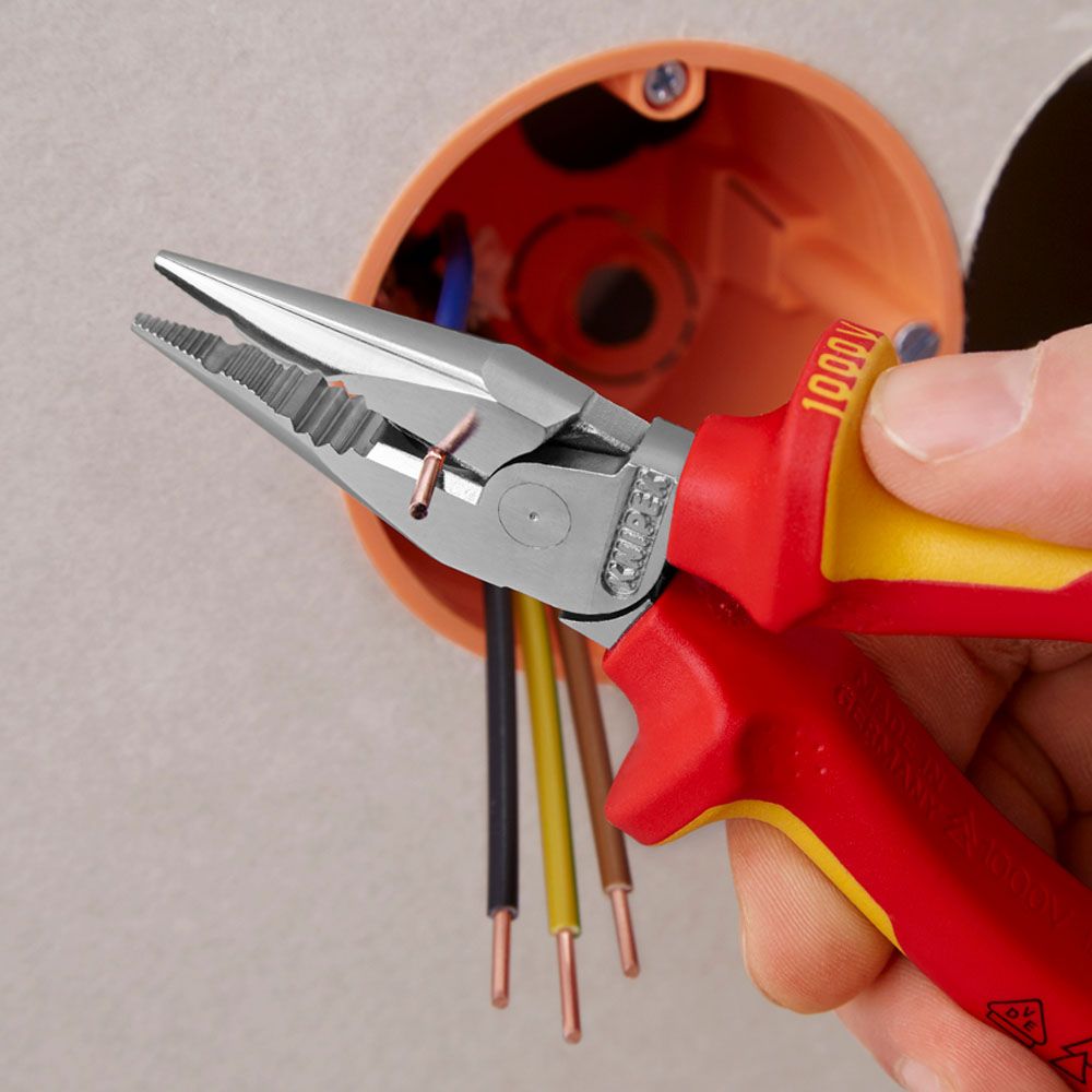 Knipex® 08 26 145 VDE yhdistelmäkärkipihdit 145 mm