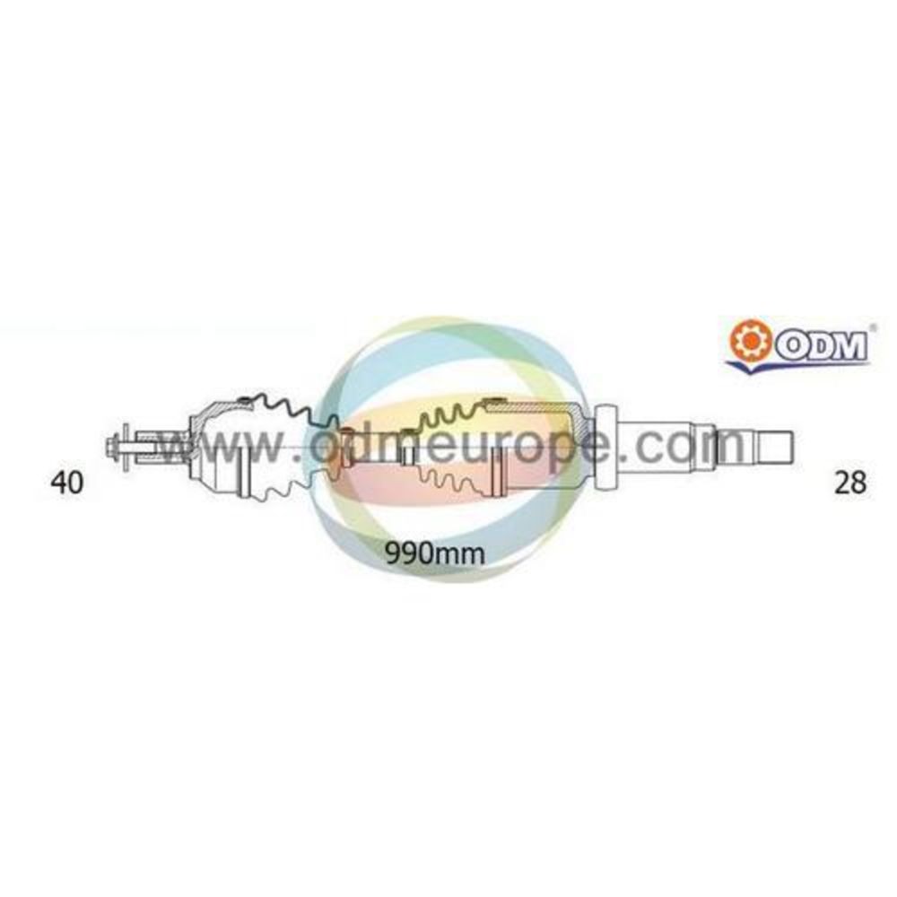 Drivaxel 17-05568