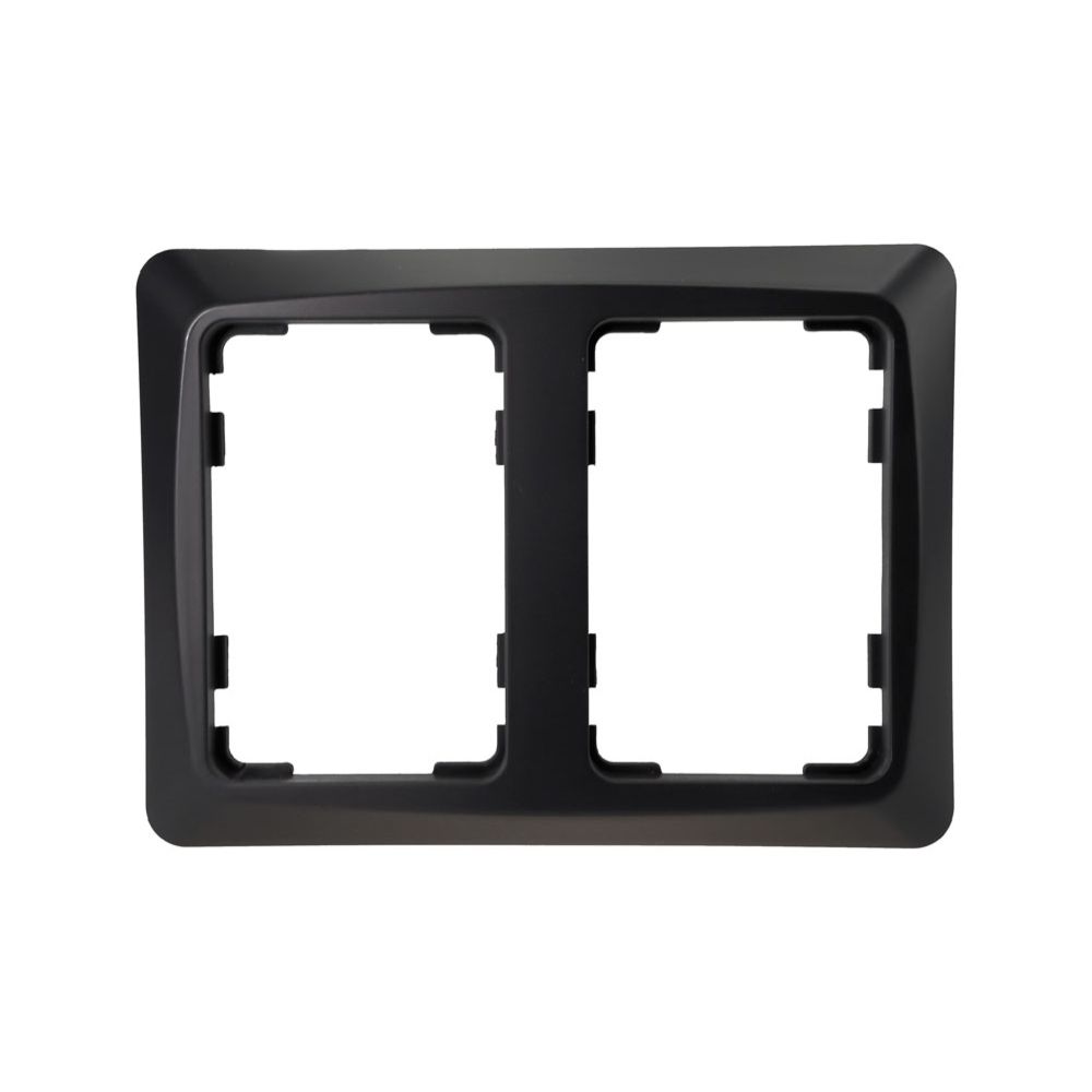 Harju Hiili kombinationsram 2-fack 85 x 55 mm svart