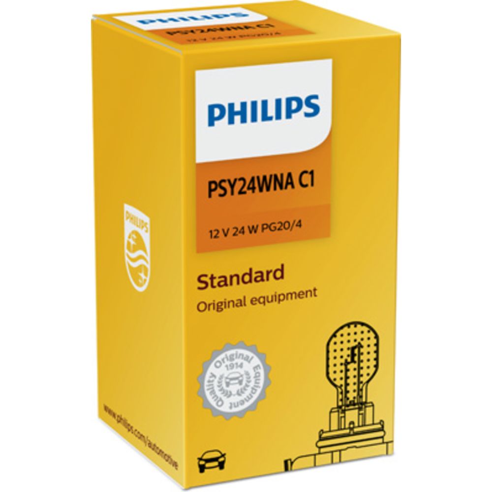 Philips PG20/4 lampa 12V 24W PSY24W