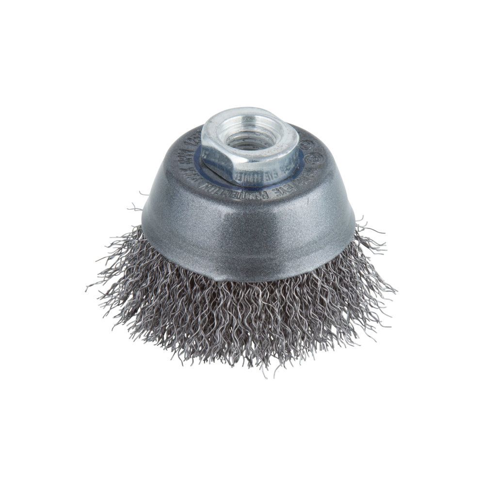 Wolfcraft® RST kuppiharja aallotettu harjas M14 70 mm