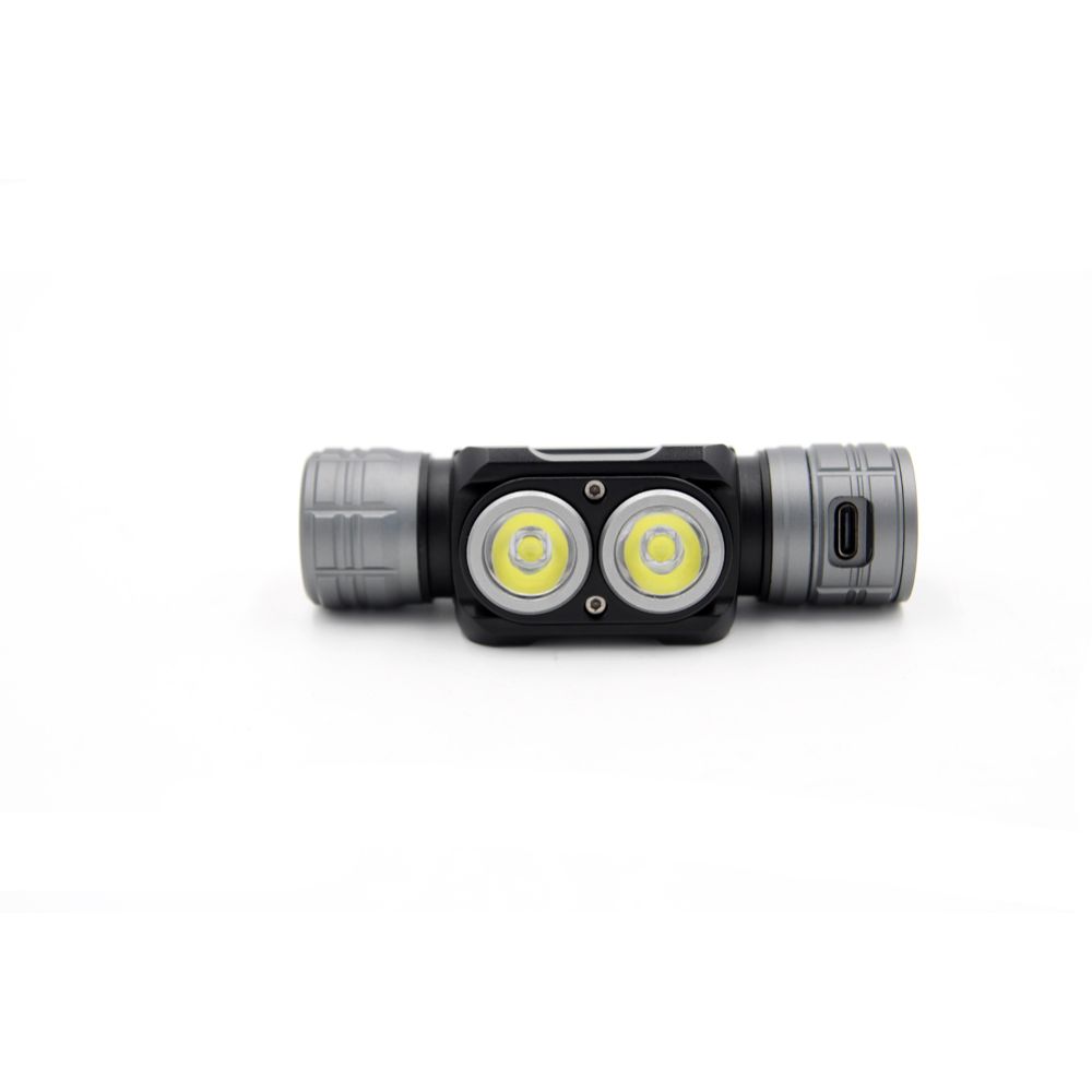 Berg LED-otsavalaisin ladattava 3000 lm 150 m 2600 mAh alumiini