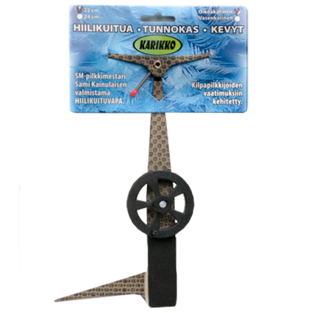 Karikko hiilikuituinen haarukkavapa 22 cm vasenkätinen
