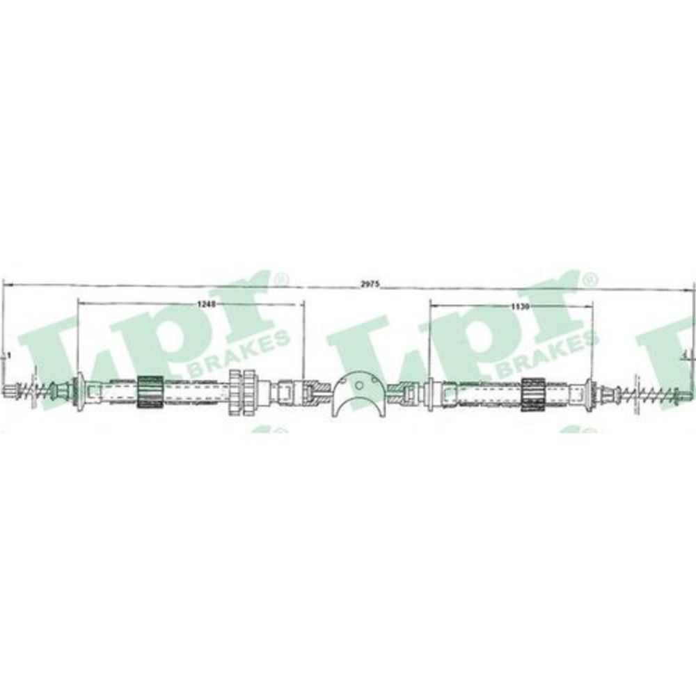 Käsijarruvaijeri 24-2375