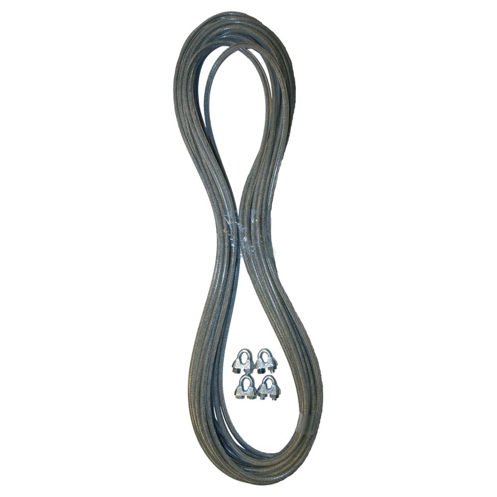 Arctic Marine plastkattega terastross, 15 m, 4/5 mm, 4 trossilukku