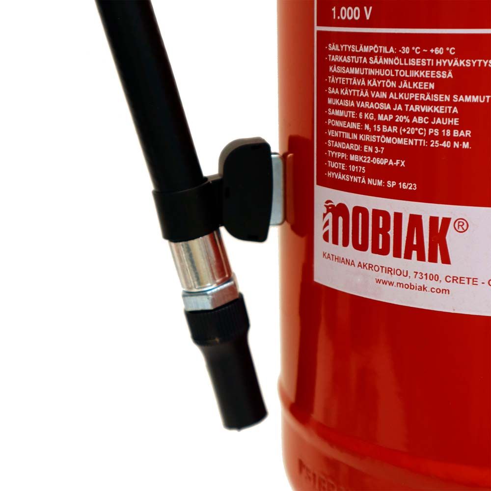 SafeMate jauhesammutin 6 kg 55A/233B/C