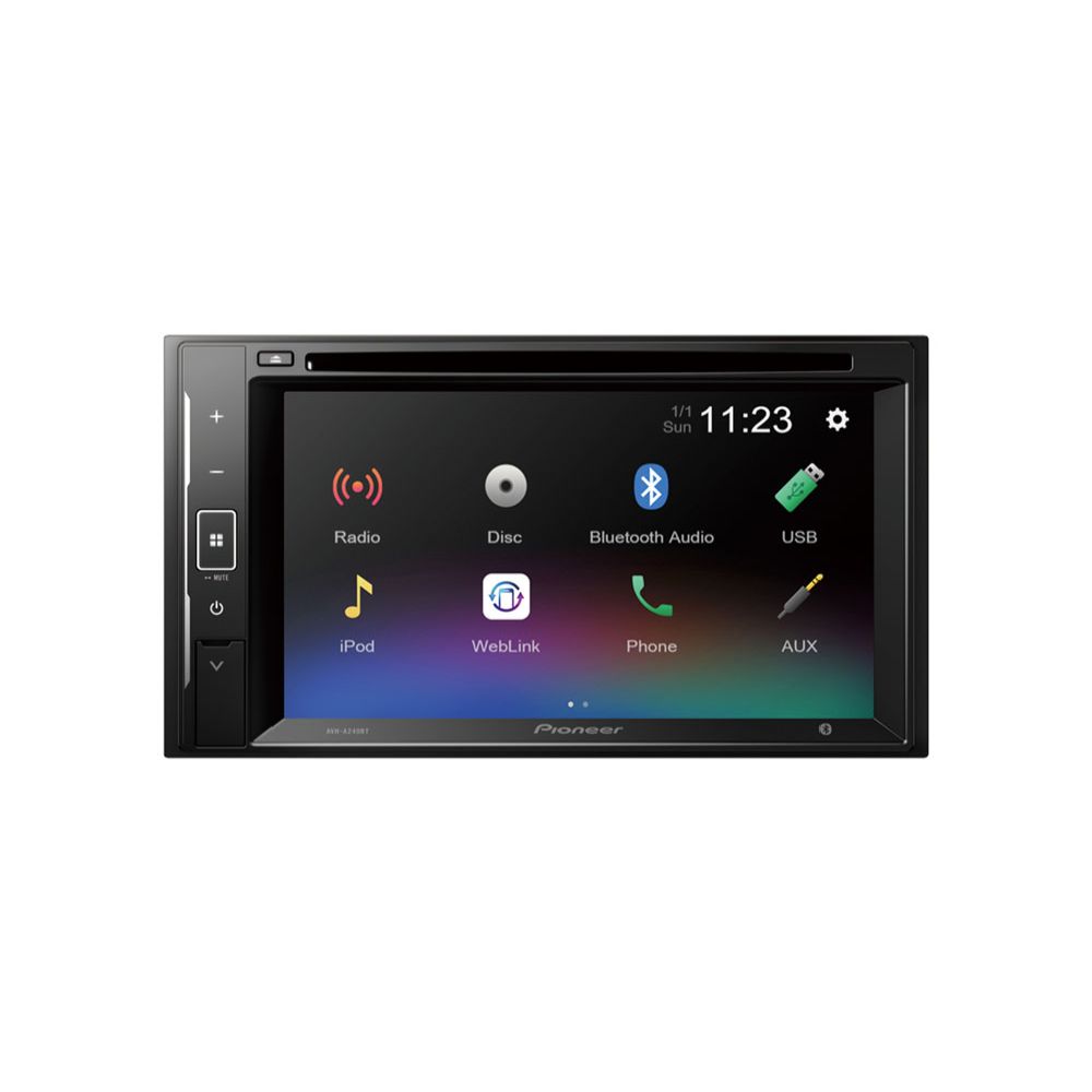 Pioneer AVH-A240BT 2-DIN autosoitin