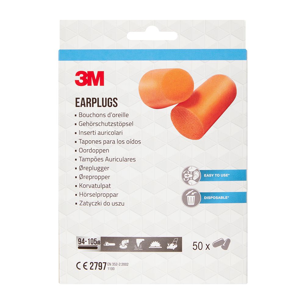 3M 1100 korvatulpat 50 paria