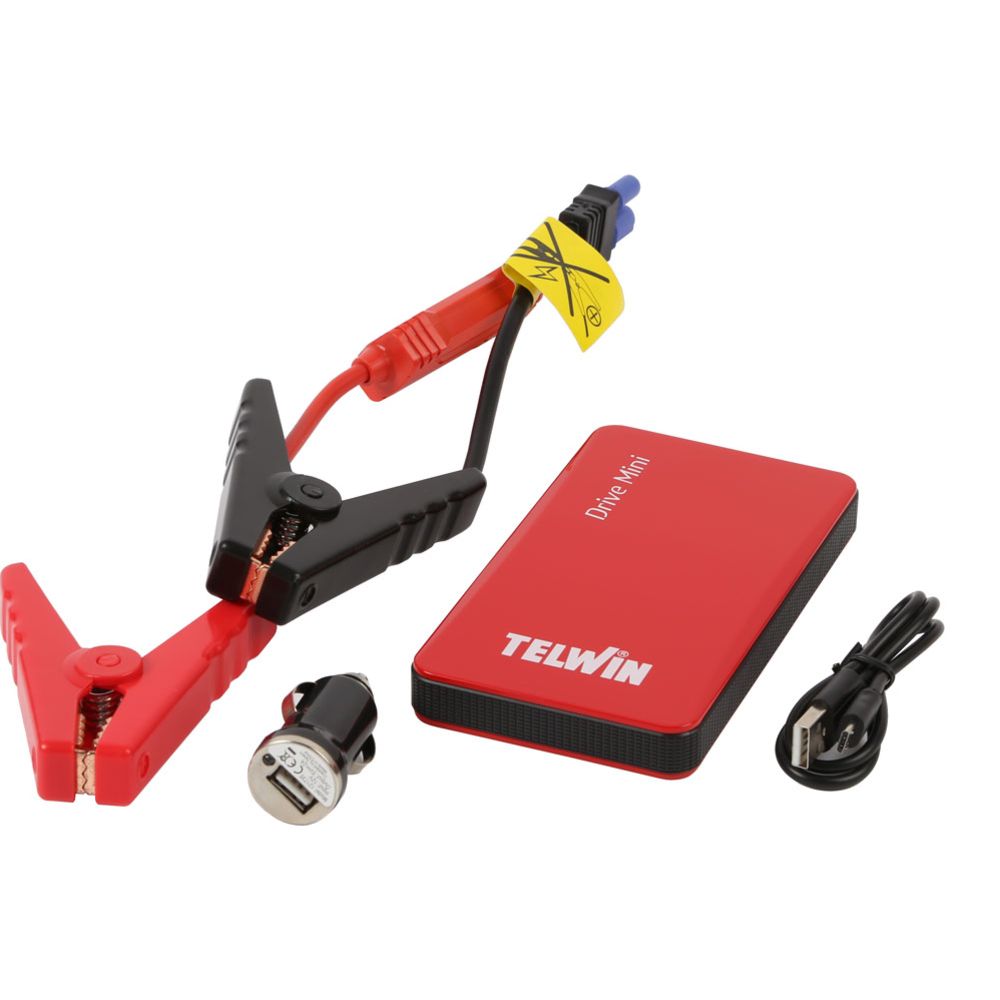 Telwin Drive Mini 300 A 12 V starthjälp/powerbank USB-C