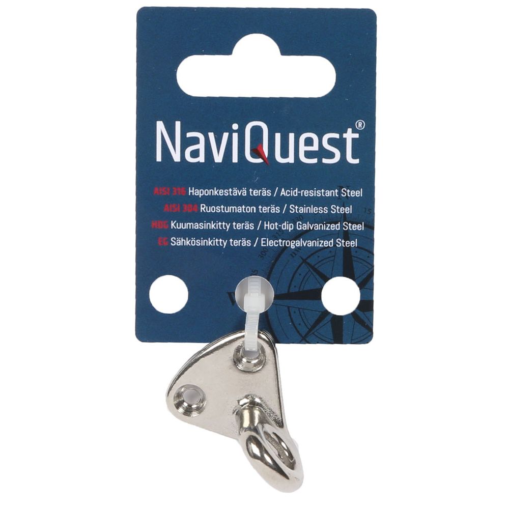 Naviquest fenderfäste 33 x 27 mm, AISI 316