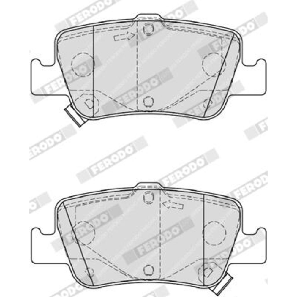 Piduriklotside komplekt 97-22715